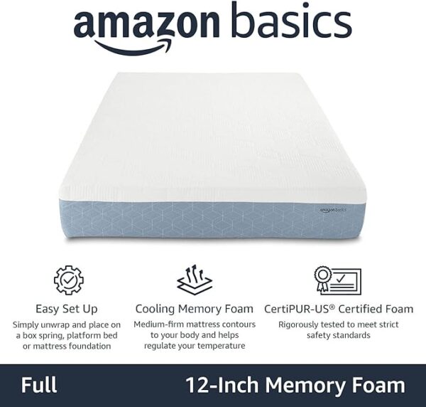 Amazon Basics Memory Foam Mattress - Image 3