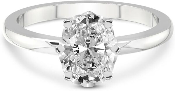 Diamond Ring For Women IGI Certified  ( 50%off ) - Image 3