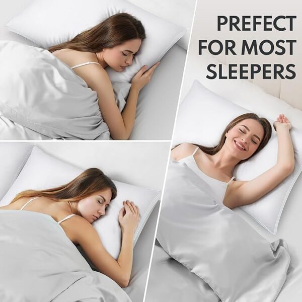 Goose Feather Down Pillows - Image 4