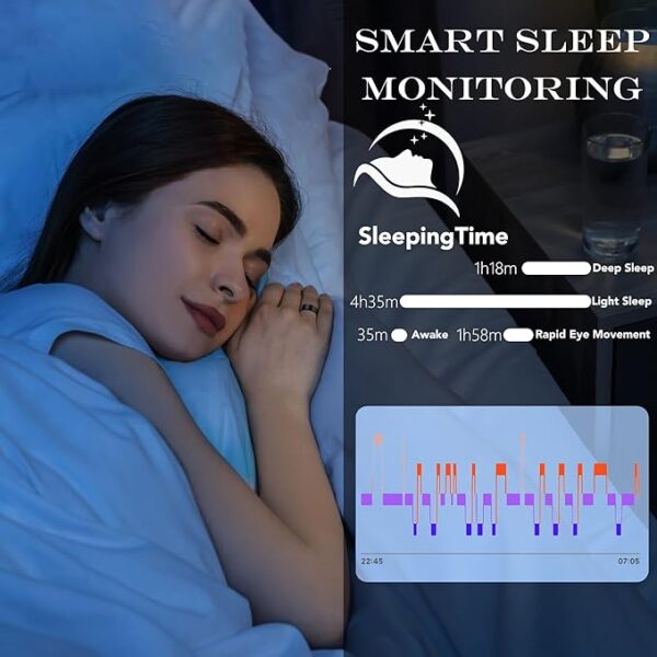 Smart Health Ring for Women & Men Fitness Tracker (31%OFF) - Image 2