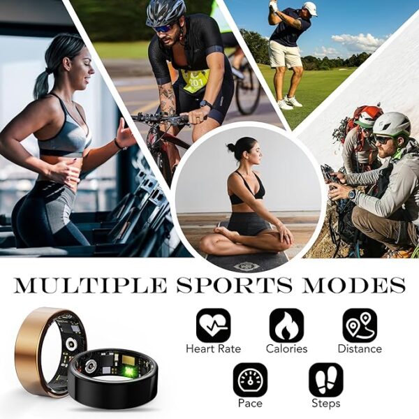 Smart Health Ring for Women & Men Fitness Tracker (31%OFF) - Image 3