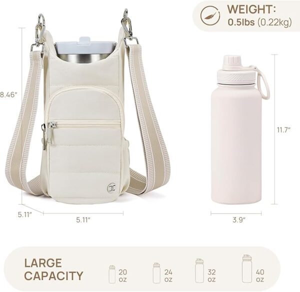 Telena Crossbody Water Bottle Bag – Walk, Hike, Ride in Style! - Image 3